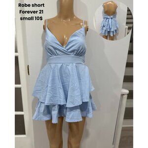 Forever 21 Ruffle Mini Dress – Size Small